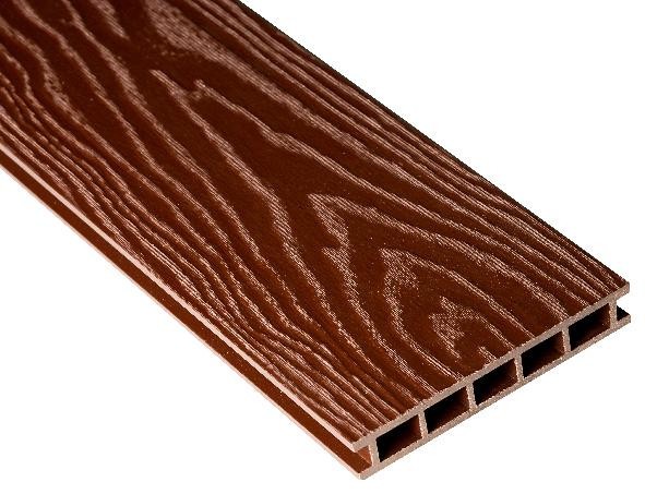 Террасная доска Faynag Premium ACERO 3D в цвете Шоколад из ДПК купить в Краснодаре