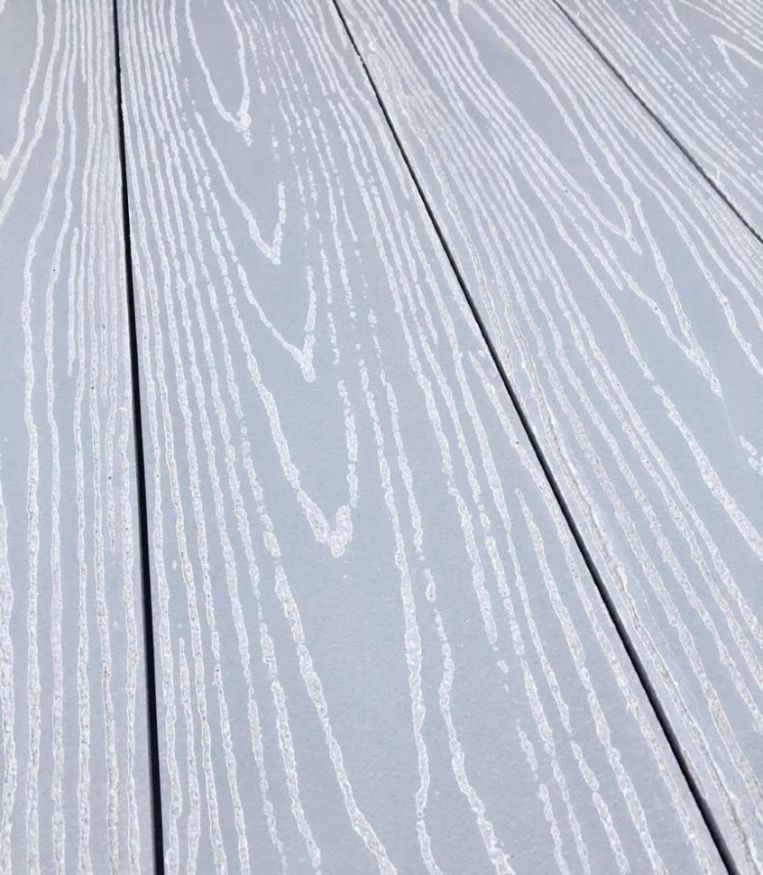 Террасная доска Faynag Premium BOGNATO Серебристая из ДПК купить в Краснодаре