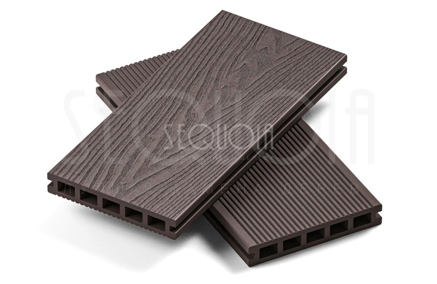 Доска террасная ДПК 3D SEQUOIA Evolution BROWN купить в Краснодаре