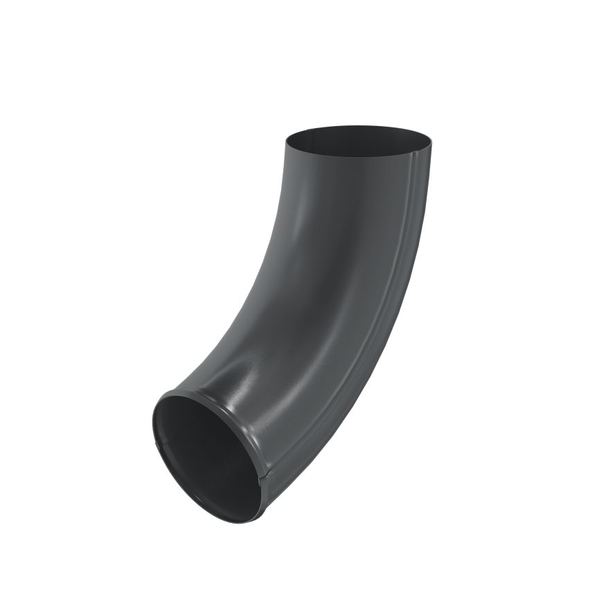 Отвод трубы Aquasystem, RAL 7024 Тёмно-серый 150/100 купить в Краснодаре