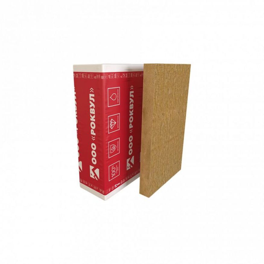 Утеплитель Rockwool РУФ БАТТС Н Оптима 100х600х1000/3шт/1.8м2/0.18м3 (32упак/палл) Rockwool купить в Краснодаре
