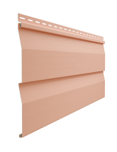 Виниловый сайдинг Docke, Корабельный брус D4.5DL STANDARD, Персик