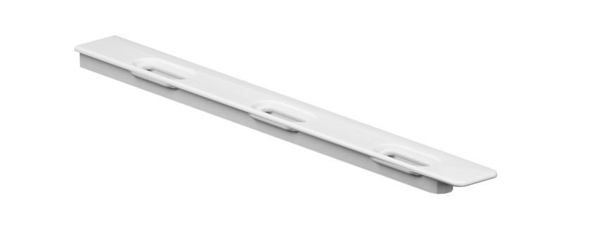 Фасадный стартовый профиль к панелям Белый купить в Краснодаре