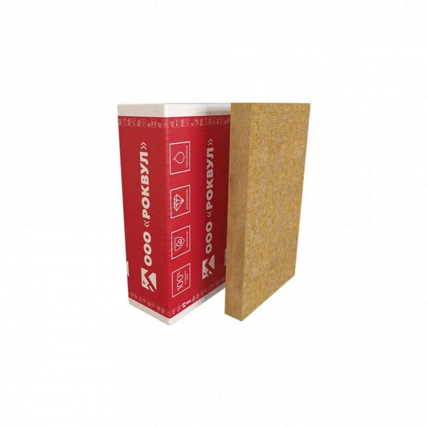 Утеплитель Rockwool ФАСАД БАТТС Д Оптима 150х600х1200/2шт/1.44м2/0.216м3 (32упак/палл) Rockwool купить в Краснодаре