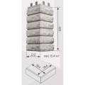 Угол накладной КАНЬОН Сколотый Кирпич купить в Краснодаре