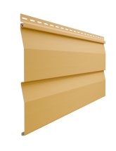 Виниловый сайдинг Docke, Корабельный брус D4.5D STANDARD, Манго