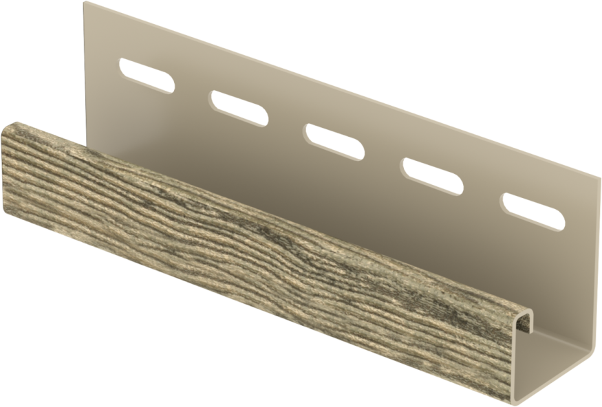 J-планка Ю-Пласт, Hokla S-Lock Щепа, Натуральный орех купить в Краснодаре