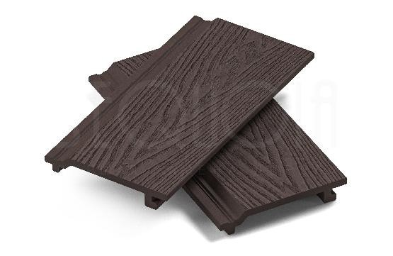Доска фасадная ДПК 3D SEQUOIA Evolution WOOD BROWN купить в Краснодаре