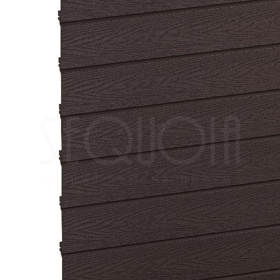 Доска фасадная ДПК 3D SEQUOIA Evolution WOOD BROWN купить в Краснодаре