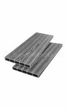 Доска для грядки из ДПК SaveWood, SW Rumex, Пепельный