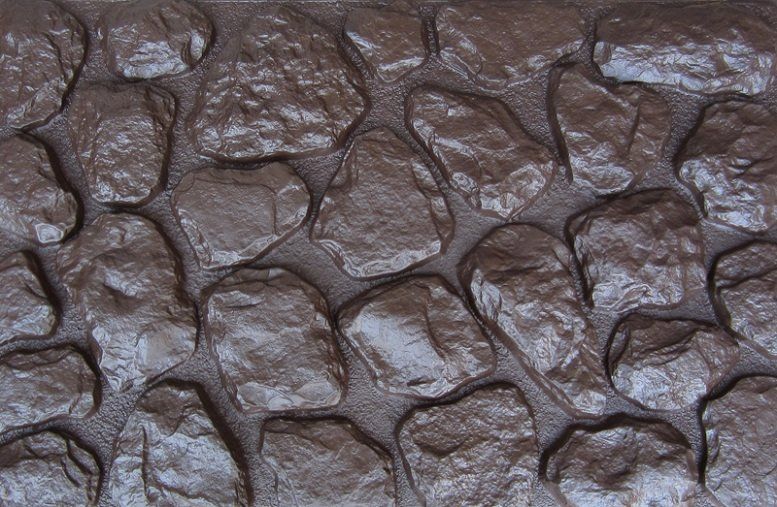 Фасадная панель Аэлит Коричневый мелкокаменный купить в Краснодаре