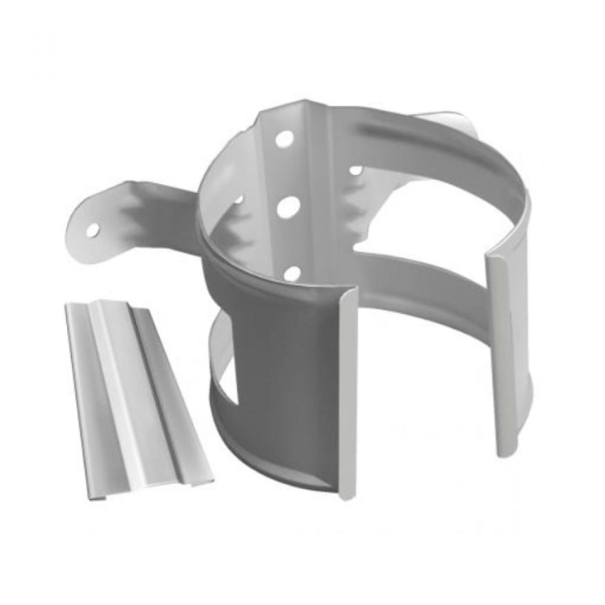 Кронштейн для труб (на деревянную поверхность), Grand Line, Белый (RAL 9003) купить в Краснодаре