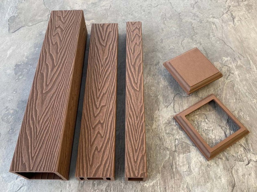 Балясина для ограждений из ДПК EasyDecking, Wood-X, Коричневый купить в Краснодаре