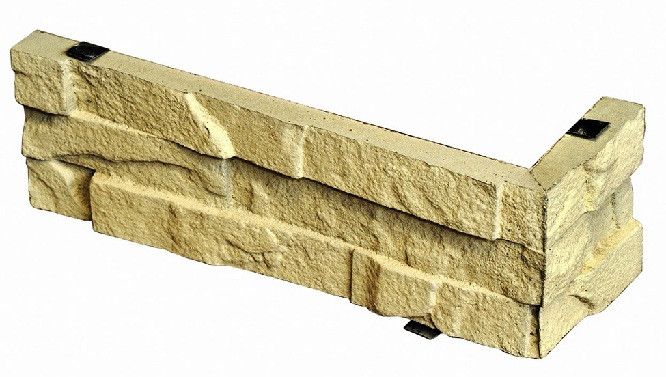 Угловой элемент Кирисс Фасад с имитацией камня. купить в Краснодаре