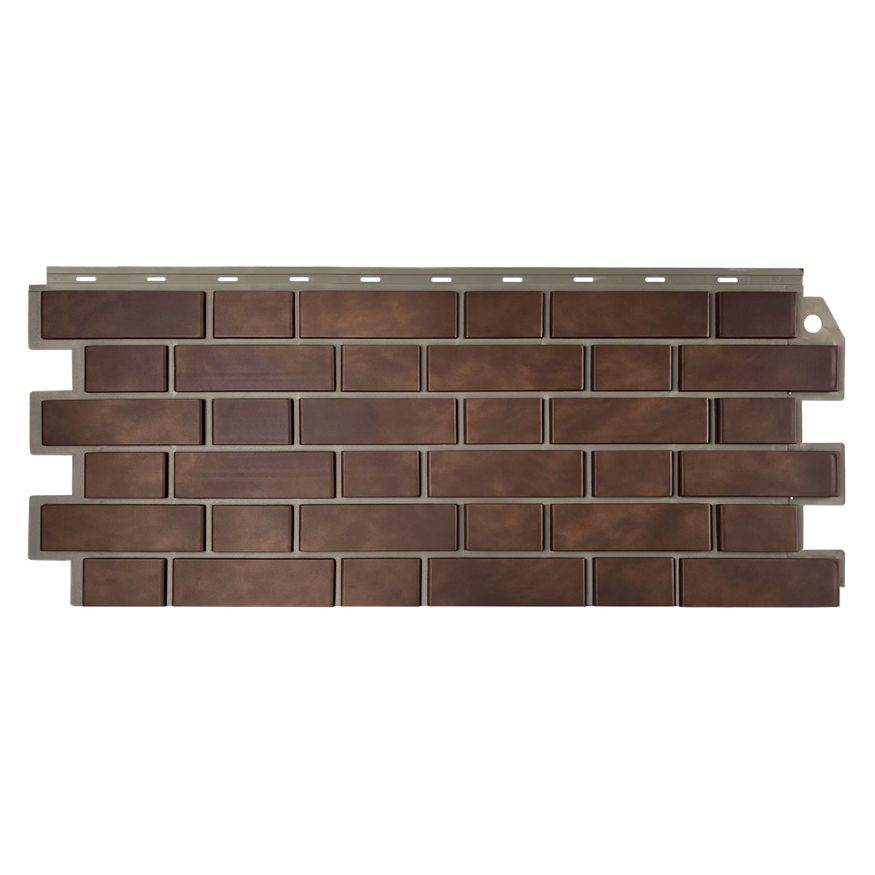 Фасадная панель FineBer, Кирпич облицовочный 3D, Керамический-чёрный купить в Краснодаре