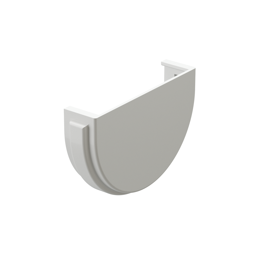 Заглушка для желоба Docke Premium, Пломбир купить в Краснодаре