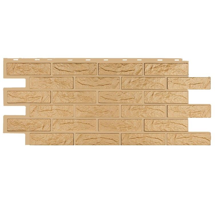 Фасадная панель T-Сайдинг, Лондон Брик Эко, Крем купить в Краснодаре
