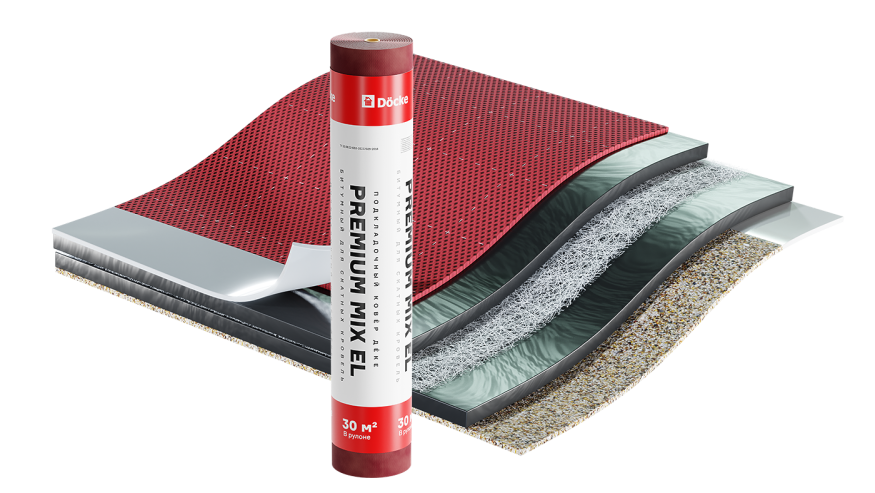 Подкладочный ковер Docke Premium Mix EL, 30 м купить в Краснодаре