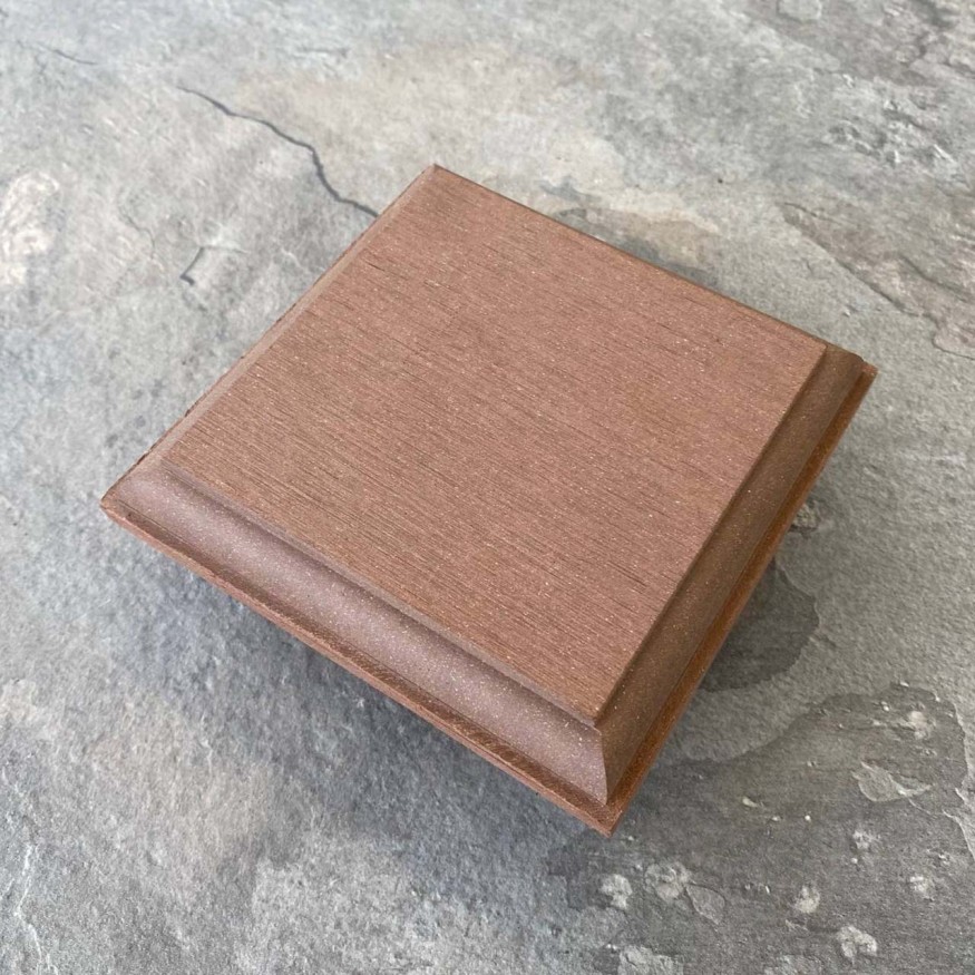 Крышка столба для ДПК ограждений EasyDecking, Wood-X, Коричневый купить в Краснодаре
