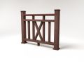 Ограждение из ДПК FG6 коричневое купить в Краснодаре