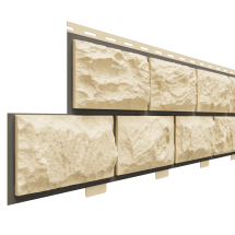 Фасадные панели Доломит, Альпийская горка, цвет Шампань