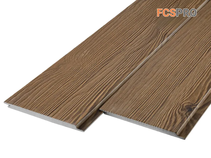 Фиброцементная панель FCSPRO Decor Wood Click Масляная лиственница купить в Краснодаре