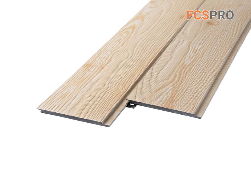 Фиброцементная панель FCSPRO Decor Wood Click Лиственница купить в Краснодаре