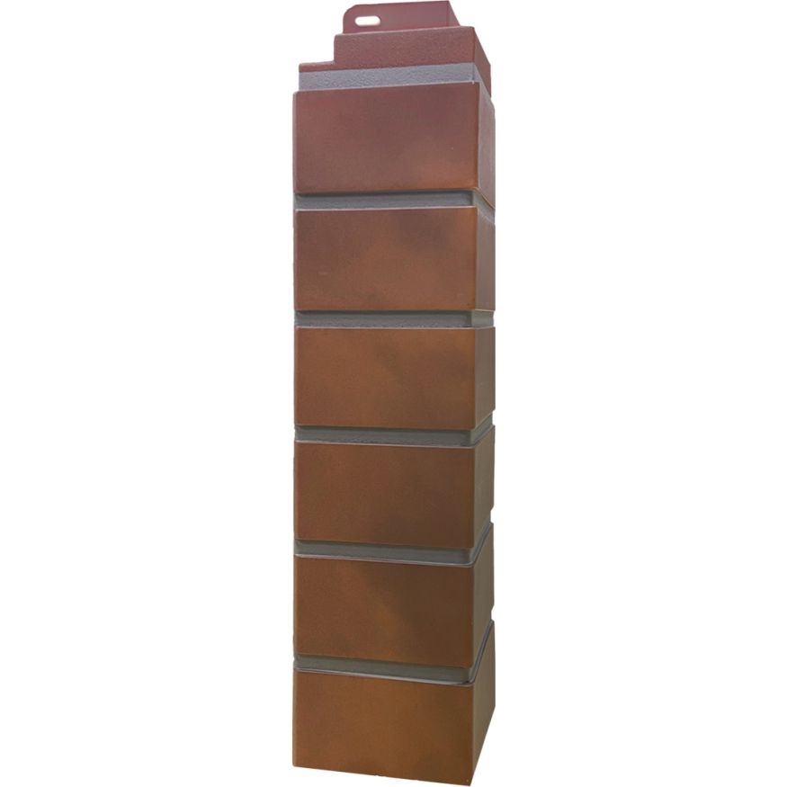 Угол наружный Кирпич облицовочный 3D, Керамический-чёрный купить в Краснодаре