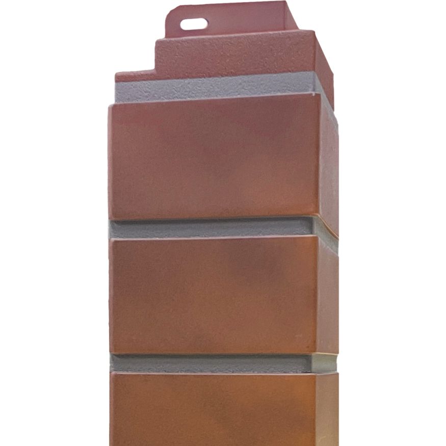 Угол наружный Кирпич облицовочный 3D, Керамический-чёрный купить в Краснодаре