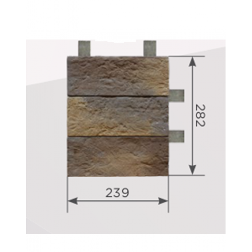 Наличник Обрамление высотой 3 кирпича КАНЬОН Канзас купить в Краснодаре