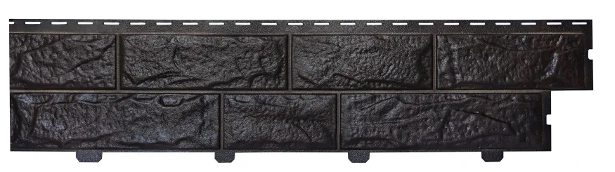 Формованный сайдинг Альта Профиль Камень вулканический, Обсидиан купить в Краснодаре