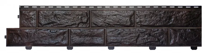 Формованный сайдинг Альта Профиль Камень вулканический, Обсидиан купить в Краснодаре