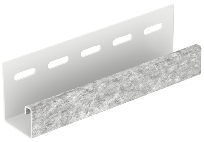 J-планка Ю-Пласт Стон Хаус Кварцит, Светло-Серый купить в Краснодаре