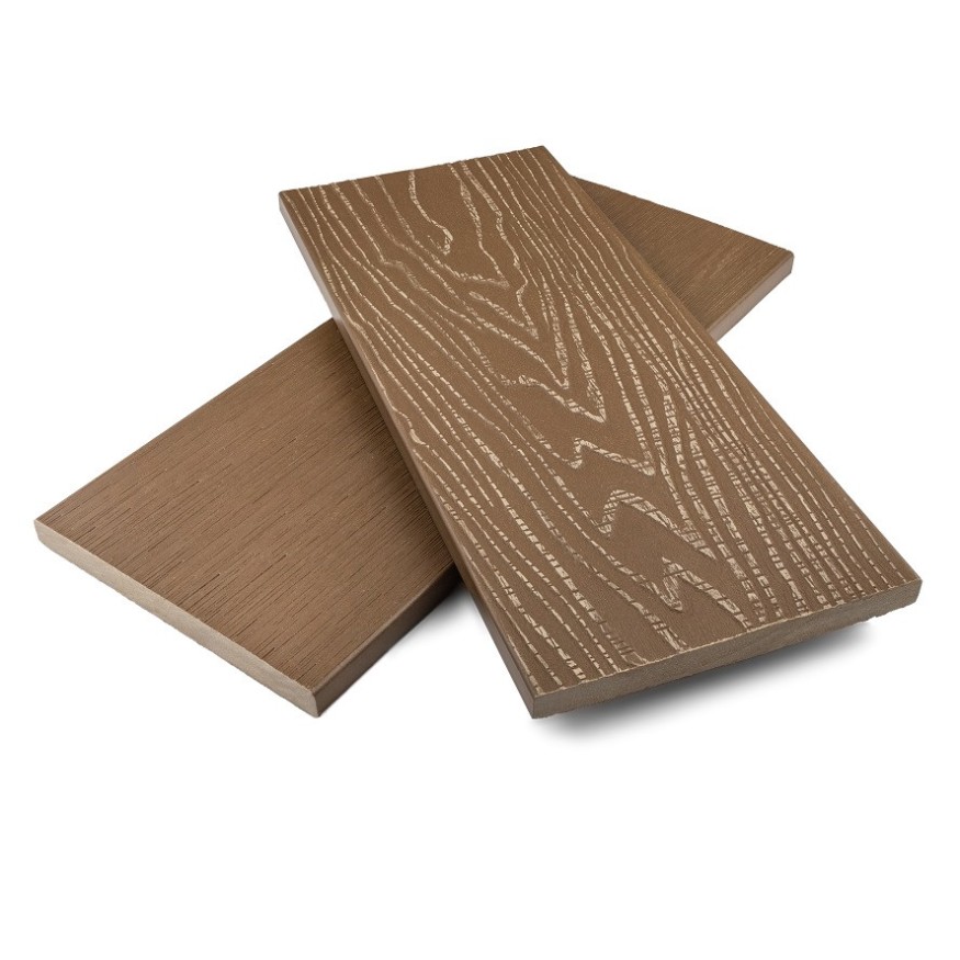 Заборная доска ДПК NanoWood Nature 3D сплошная Ореховая купить в Краснодаре