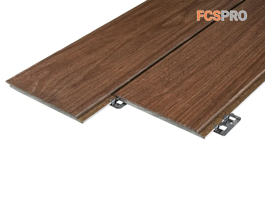 Фиброцементная панель FCSPRO Decor Wood Click Береза купить в Краснодаре