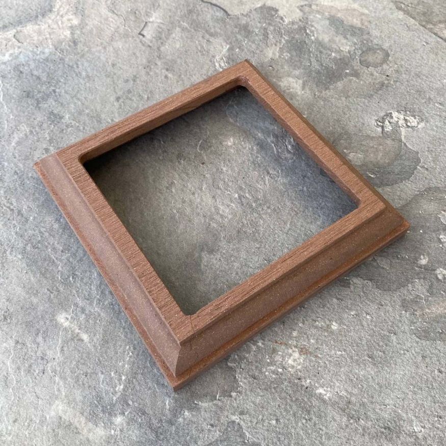 Юбка столба для ДПК ограждений EasyDecking, Wood-X, Коричневый купить в Краснодаре