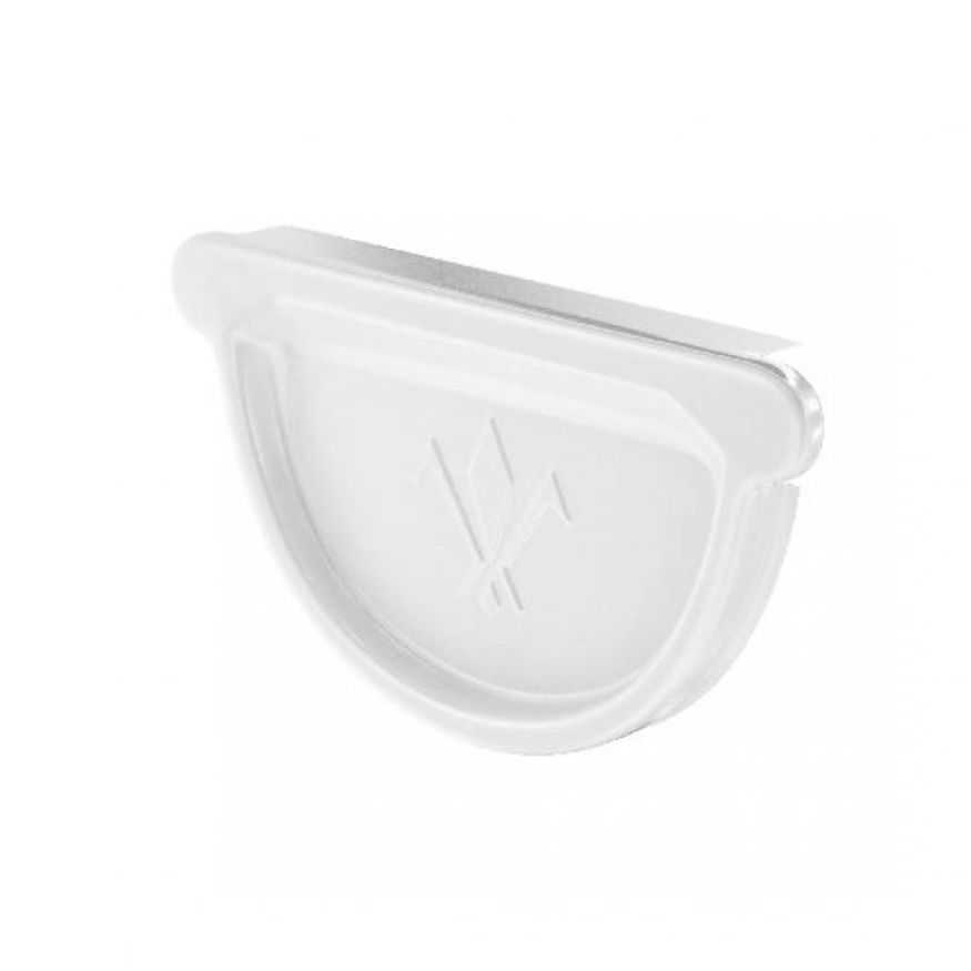 Универсальная заглушка с резиновым уплотнителем Aquasystem RR 20, цвет мраморно-белый, размер 150/100. купить в Краснодаре