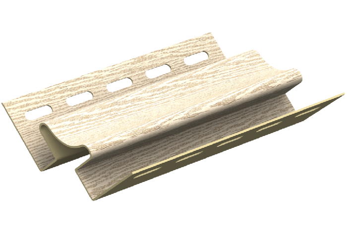 Внутренний угол Ю-Пласт, Timberblock Ясень, Золотистый оттенок купить в Краснодаре