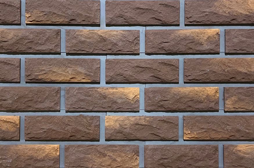 Фиброцементные панели КАНЬОН Сколотый кирпич - 36 купить в Краснодаре