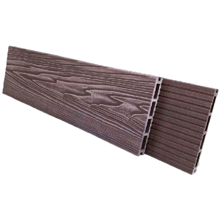 Террасная доска NanoWood Comfort 3D в цвете Венге купить в Краснодаре