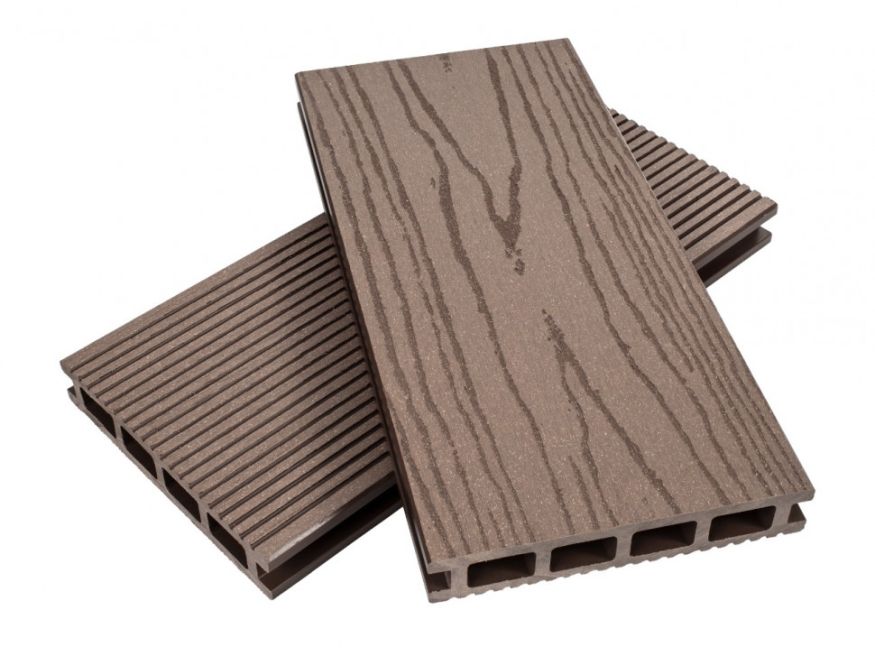 Террасная доска ДПК NanoWood ECO Max Шоколад купить в Краснодаре