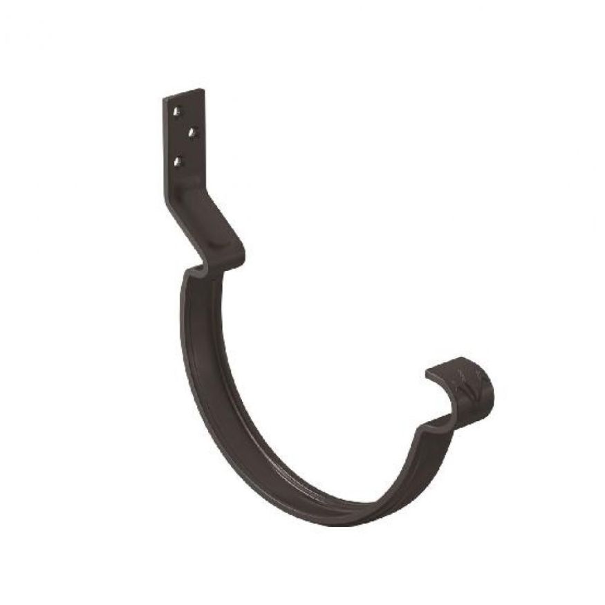 Короткий крюк для крепления желоба Aquasystem RR 32, тёмно-коричневый, 125/90 купить в Краснодаре