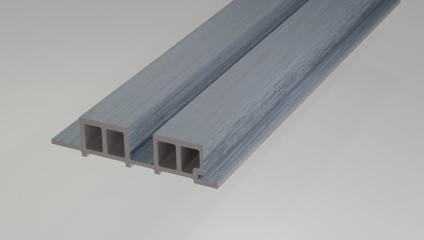 Реечная панель Woodwex, Lines, Light gray купить в Краснодаре