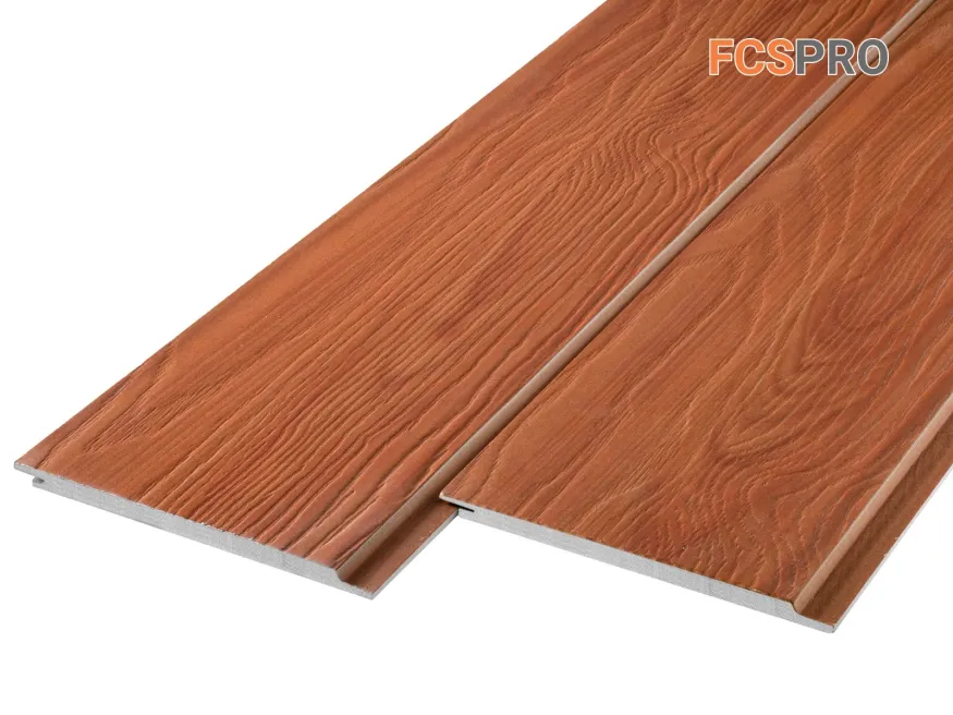 Фиброцементная панель FCSPRO Decor Wood Click Термо береза купить в Краснодаре