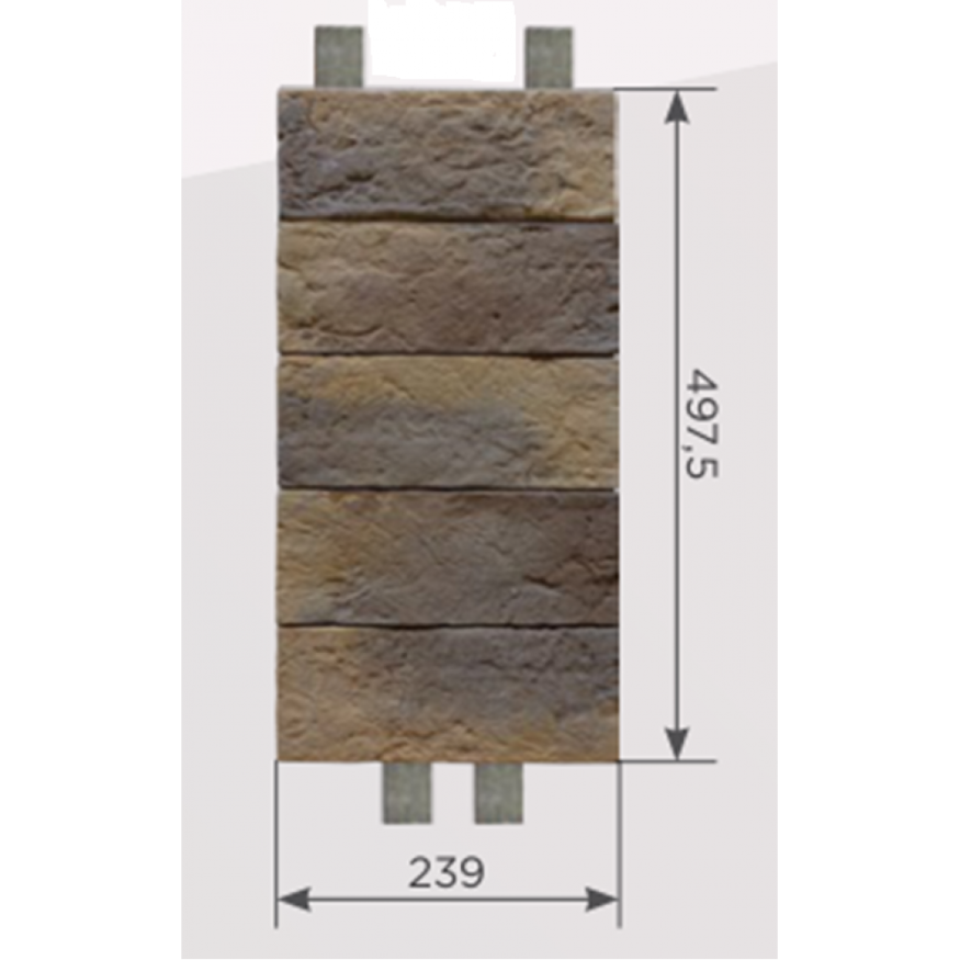 Наличник Обрамление высотой 5 кирпича КАНЬОН Канзас купить в Краснодаре