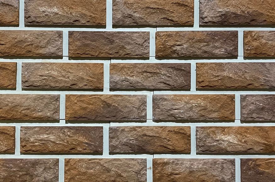 Фиброцементные панели КАНЬОН Сколотый кирпич - 37 купить в Краснодаре