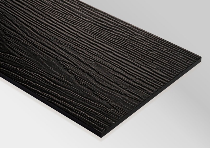 Фиброцементный сайдинг Fibraplank, Графитовый черный / RAL 9011 купить в Краснодаре