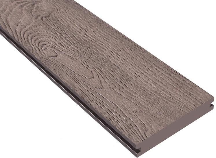 Террасная доска ДПК Outdoor 3D полнотелая NEVADA/CALIFORNIA BROWN коричневый микс. купить в Краснодаре