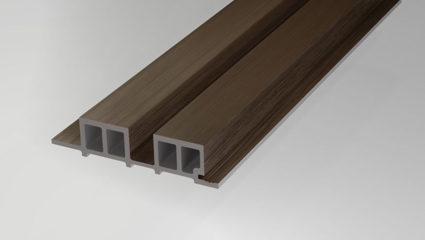 Реечная панель Woodwex, Lines, Milk Chocolate купить в Краснодаре