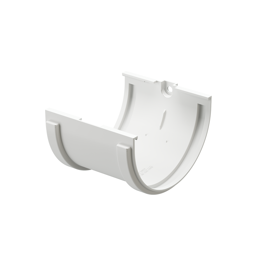 Соединитель для желобов Docke Standard, белый цвет. купить в Краснодаре
